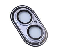 YiNLuax Protezioni per lenti in metallo con rivestimento antiscivolo Precisioni Fit Phone Camera Guard per Phone 17 Smartphone Camera Lens Protezioni