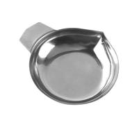 YiNLuax Vassoi in acciaio inox per pesare piatti per bilancia da cucina gioielli cottura e analisi Misure precise Facile