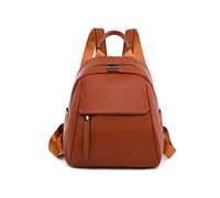 YiNLuax Zaino da scuola in pelle PU alla moda per studenti adolescenti ragazzi ragazze viaggi casual carino scuola media zaini, G, Small