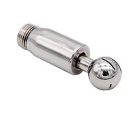 YINLUCK Mini Sfera di Spruzzo Rotante CIP Maschio NPT da 1/2" - Hardware for Serbatoi di Birra Fatti in Casa in Acciaio Inossidabile 304, 89×24.8mm for Una Pulizia Efficiente dei Serbatoi