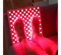 YINMAI Pannello per la Terapia Della Luce Rossa, Rosso Intenso 660nm Vicino All'infrarosso 850 Nm, Lampada per Terapia Della Luce a Led per Pelle, Sollievo dal Dolore, Anti Invecchiamento