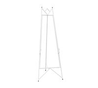 YINMAN Espositore A Cavalletto, Espositore Da Pavimento Pieghevole, Espositore Regolabile For Insegne Nuziali, Adatto For Uso Interno Ed Esterno(White,145x48cm)