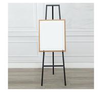 YINMAN Espositore A Cavalletto, Supporto Da Pavimento Regolabile, Treppiede Portatile Con Catena, For Centri Commerciali, Hotel E Matrimoni.(Black,120x45cm)