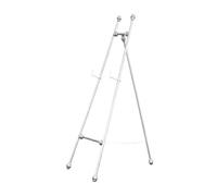 YINMAN Espositore A Cavalletto, Supporto Da Pavimento Regolabile, Treppiede Portatile, For Esporre Cartelli, Poster, Cornici For Foto E Dipinti.(White,150x55cm)