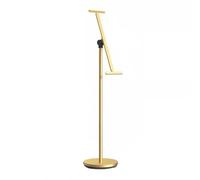 YINMAN Espositore A Cavalletto,supporto Pavimento Regolabile In Altezza,ripiano For Poster In Alluminio,for Uso Interno Ed Esterno,base Rotonda/base Quadrata(Gold,Style 1)