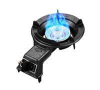 YINMAN Stufa A Gas Fornello A Fuoco Singolo, Stufa A Gas da 4,5 KW Fornello da Cucina, Portapentola in Ghisa Nera, Stufa A Gas Liquefatto for Uso Domestico, Risparmio Energetico E Risparmio di Gas