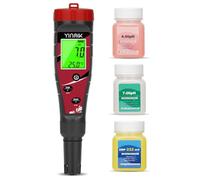 YINMIK Tester di Cloro, pH Meter Digitale di Cloro, pH Sale Tester, pH Clore TDS EC ORP Temp 0.1 Tester Piscina Professionale per Piscine Sale Hot Tub Acquari
