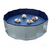 Yinnhom Recinto per piccoli animali da esterno 100 * 30 cm, piscina impermeabile e pieghevole, vasca da bagno portatile, recinto per piccoli animali, adatto per conigli, polli, criceti e anatroccoli