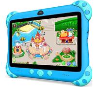 YINOCHE Tablet per bambini da 7 pollici con custodia, tablet WiFi per bambini, tablet Android per bambini, 32 GB, doppia fotocamera, custodia antiurto, tablet per il controllo parentale, supporta
