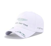 Yinova Cappello da baseball casual Unisex A.s.t.o.n M.a.r_tin, Cappello da baseball con design da corsa, Cappello da tifoso da corsa all'aperto, Cappellino(White)