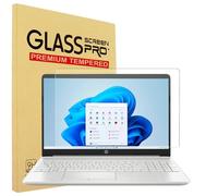 YINOVEEN Pellicola proteggi schermo in vetro temperato da 15,6" per HP Envy x360 15,6", HP Pavilion 15,6", HP Probook 15,6", HP EliteBook 15,6", HP OMEN 15,6", laptop 9H, in vetro temperato