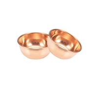 YINOX Le ciotole di rame fatte a mano dell'antico Oriente possono essere utilizzate per servire insalate o dessert, goditi la particolarità del cibo con piatti elaborati.