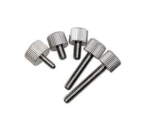 YINRUISCREW Viti a testa zigrinata con scanalature parallele in acciaio inox, 20 pezzi M2 Vis à Moletées, Acier Inoxydable, 20 pezzi (M2 x 10 mm)