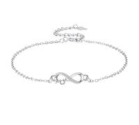 Yinsen Bracciale Donna Argento 925 Braccialetto Infinito,Regalo Elegante per Donna,Gioiello con Scatola Regalo - Ideale per Natale, Compleanno,Anniversario,Festa della Mamma
