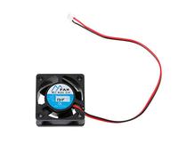 Yintiod 4020 - Ventola per PC, 40 mm × 40 mm × 20 mm DC 12 V 2 pin 5 fogli, mini ventilatore senza spazzole