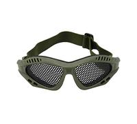 Yintiod Tactical Motorcycle Airsoft, occhiali protettivi per gli occhi, in rete, in metallo, colore: Verde militare