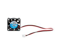 Yintiod Ventola di raffreddamento per PC, 25 × 25 × 7 mm, DC 5 V 12 V, 2 pin, dissipatore di calore senza spazzole, mini ventola 2507