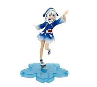 YINTMI Per Gawr Gura Figura Giocattoli Anime Personaggio Bambola Anime Modelli Statua, Figura d'azione PVC Giocattolo Decorazione Da Tavolo Da Collezionismo Ornamenti, Adatto Per 14 Anni E Più Vecchi
