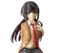 YINTMI Per Sakurajima Mai Mizuhara Figura Giocattolo Anime Personaggio Bambola Anime Modelli Statua, Pvc Action Figure Giocattoli Desktop Decorazione Ornamenti Da Collezione, Adatto Per Età 14 E Oltre