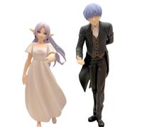 YINTMI Per Simmel & Furirin Figura Giocattolo Anime Personaggio Bambola Anime Modelli Statua, Pvc Action Figure Giocattoli Desktop Decorazione Ornamenti, Adatto Per Età 14 E Oltre (A + B)