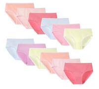 Yintry Bambini Ragazze Mutandine Confezione da 12 Casuali Bambini Mutandine Bambino in Cotone Morbido Slip Biancheria Intima