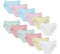 Yintry Bambini Ragazze mutandine12 Pezzi Bambini Mutandine Bambino in Cotone Morbido Slip Biancheria Intima
