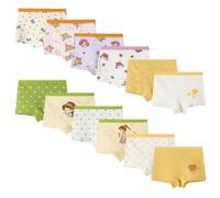 Yintry Intimi per Bambini di Serie Bambini Mutandine Culotte in Cotone per Bambine Piccole (Confezione da 12)