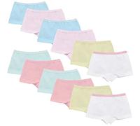 Yintry Intimi per Bambini di Serie Bambini Mutandine Culotte in Cotone per Bambine Piccole (Confezione da 12)