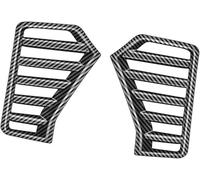 yinung Griglia fendinebbia auto Car Front Grille for Toyota for Tacoma 2024 2PCS Carbon Fiber Look Fog Light Side(Carbon Fiber Look)