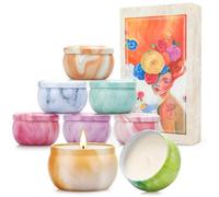 Yinuo Mirror Candele Profumate Regalo, Perfetti Regalo Donna,Set Candele Profumate 8 * 2,5 Oz,per Compleanno Anniversario Natale San Valentino Festa della