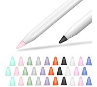 YINVA Cover per punte Apple Pencil, in silicone, accessori per Apple Pencil 1a/2a generazione/USB-C Pen Tip (30 pezzi, 10 colori)
