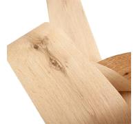 Yinxi 1 Spessore impiallacciature in Legno di Rovere Europeo nodoso (Color : 250x15, Size : 0.25mm)