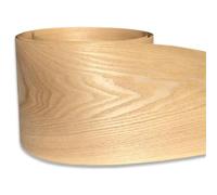 Yinxi 1pc 250CM Impiallacciatura di Frassino Naturale per L'altoparlante Rinnovato Fatto A Mano in Legno Massello Impiallacciatura di Mobili Pavimento dell'Armadio Pannello Decorativo della Pelle
