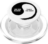 Yinyang della vita - Non fare male, non prendere merda PopSockets PopGrip per MagSafe
