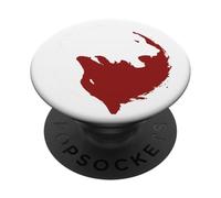 YinYang, filosofia cinese, Lupo rosso e bianco PopSockets PopGrip Adesivo