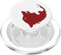YinYang, filosofia cinese, Lupo rosso e bianco PopSockets PopGrip per MagSafe