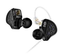 Yinyoo CCZ CZ10 - Auricolari da gioco cablati Iems 1DD+4BA, alloggiamento in lega di zinco, monitor in-ear con cavo OFC staccabile per audiofili, giocatori