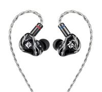 Yinyoo KBEAR SR8 IEM - Auricolari in-ear con driver ibridi 1DD+3BA, per musicisti, HiFi cablati, cavo staccabile con 5N OFC, IEM per giochi, audiofili e performance dal vivo