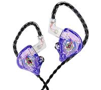 Yinyoo KBEAR Storm Auricolari in Ear Monitor per Cantanti Batteristi Musicisti Bassisti, Hi Res Wired Earbuds in Ear Headphones Custom IEM, OFC staccabile Cavo placcato in argento Auriculares