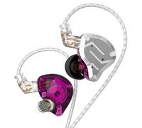Yinyoo KZ ZS10 Pro Auricolari con Filo, Cuffie Cablate HIFI con Cavo 2 Pin 3,5mm OFC e Copertura Metallica,IEM Ibridi 1DD+4BA HiFi Cuffie per Musicisti