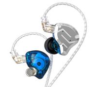 Yinyoo KZ ZS10 Pro Cuffie con filo IEM Ibridi 4BA+1DD per Gaming, Cuffie Leggere Cablate Hi-Fi con OFC 2 Pin 3.5mm Staccabile Cavo, Auricolari per Audiofili Include 4 Paia di Gommini
