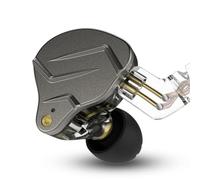 Yinyoo KZ ZSN Pro auricolari in Ear Monitor Hybrid Dynamic Driver Balanced Armature Cuffie Dual Driver 1DD 1BA Deep Bass Stereo Sound ergonomici confortevoli (grigio senza microfono)