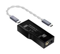 Yinyoo TRI TK1 Amplificatore per cuffie DAC Protable Dual CS43131 Chip 32Bit/384kHz DSD256 Dongle DAC per audio Hi-Fi con cavo adattatore USB-C a USB-C per jack per auricolari da 3,5 mm/4,4 mm