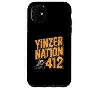 Yinzer Nation 412 Pittsburgh Steel City Pennsylvania Orgoglio Custodia per iPhone 11