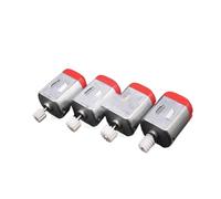 YINZHD 1 Pz/4 Pz/Micro Mini Motore DC 130 Elettrico For Auto Giocattolo DC3V 16500 Giri/min Ad Alta Velocità Con Ingranaggio For Piccolo A Quattro Ruote Motrici(Worm gear motor,1PCS Motor)