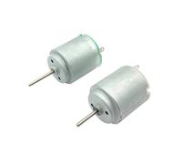 YINZHD 1 pz Mini R260 Motore Elettrico DC 3 V-6 V/3 V-12 V Micro Ad Alta Velocità 24mm Motore Rotondo albero lungo(Model A 3V-12V)