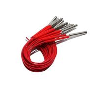 YINZHD 10 pezzi 6x50/52/55/58/60mm Riscaldatore a cartuccia 220V/110V/380V Elemento riscaldante for stampo a cartuccia Riscaldatori 80W/90W/100W(380V,70W 6x50mm)