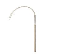 YINZHD 10 pezzi 8x150mm Riscaldatore a cartuccia 300W/375W/490W Elemento riscaldante a estremità singola Parti for scaldabagno elettrico(440V,SMLS304 8x150m 490W)