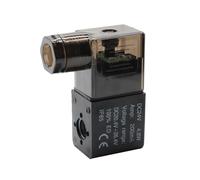 YINZHD Bobina elettrovalvole DC12V DC24V AC110V AC220V con LED for 2V025 3V210 4V210 4V220 4V310 4V410(Led Coil 210,AC110V)