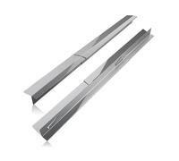 YINZHD Copri fessure for fornelli Copri fessure in acciaio inossidabile Copri fessure for piano cottura Protezioni for fessure for fornelli 13,8-27,5'' Fessure regolabili resistenti al calore